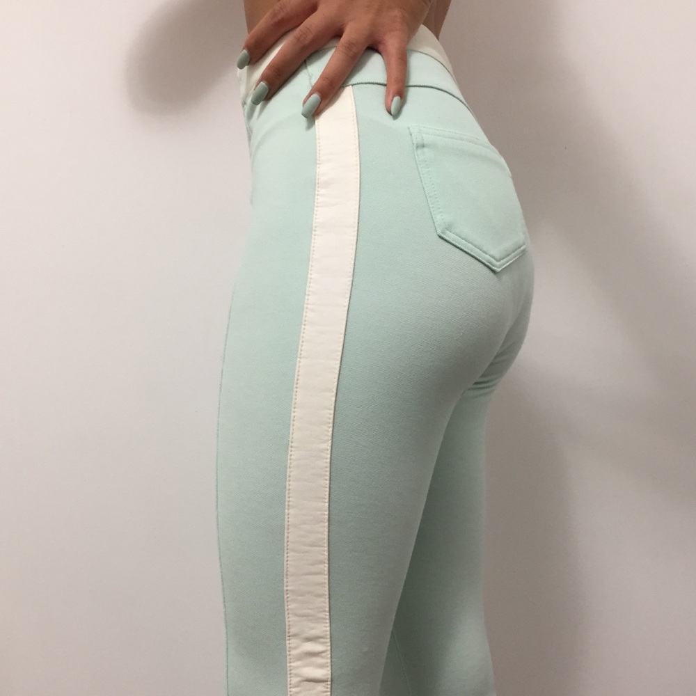 MINT SKINNY FIT LEGGINGS